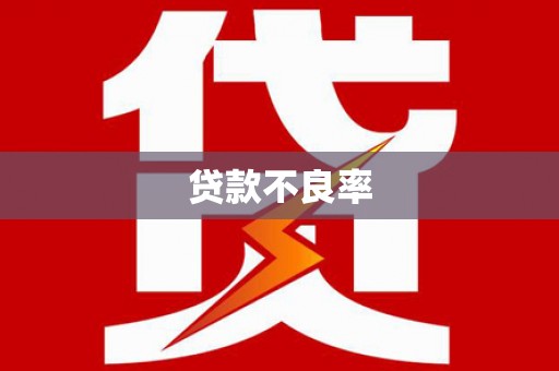 绥德贷款不良率