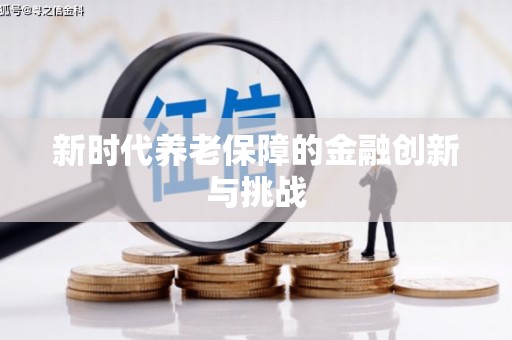 绥德新时代养老保障的金融创新与挑战