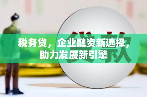 绥德税务贷，企业融资新选择，助力发展新引擎