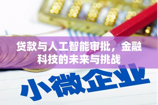 绥德贷款与人工智能审批，金融科技的未来与挑战