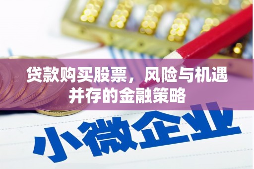 绥德贷款购买股票，风险与机遇并存的金融策略